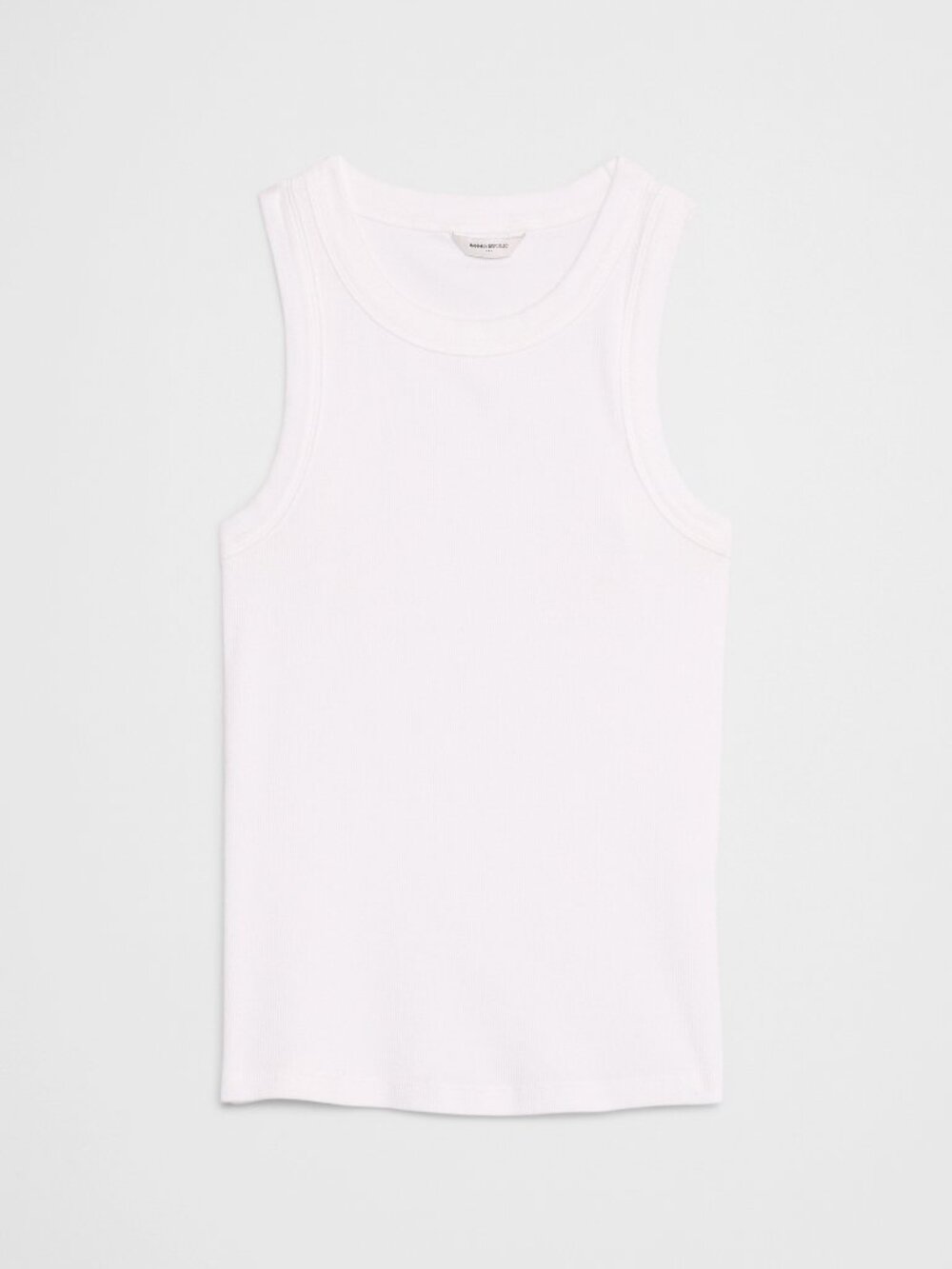 2/$30 Banana Republic Ribbed Racer Tank White XS #A2591 - Picture 11 of 11